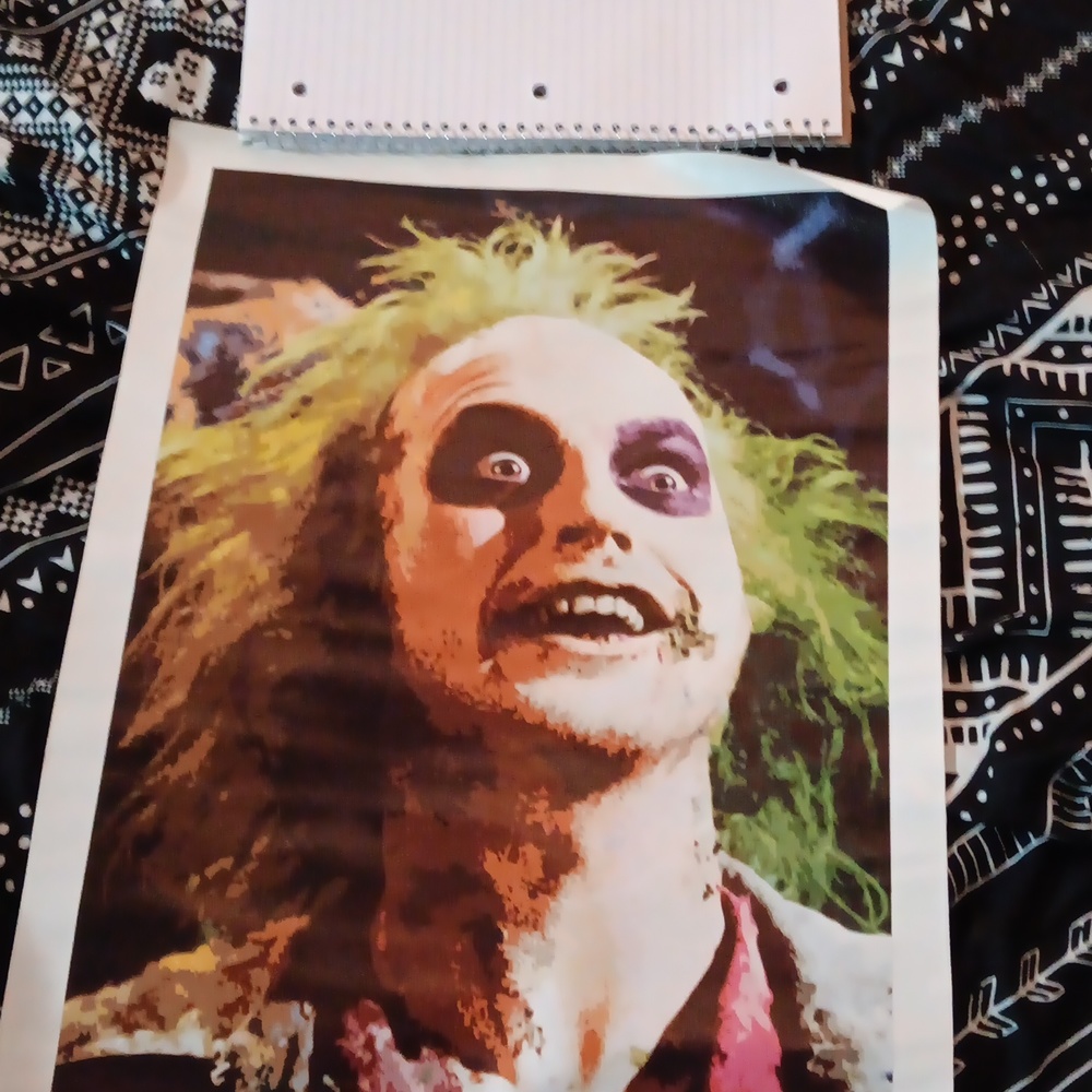 Beetlejuice Canvas Art